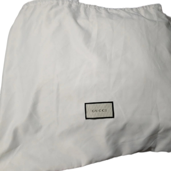 ๐Gucci Black Cellarius GG Logo Leather Soho Satchel Chain Handbag๐ - Picture 11 of 11